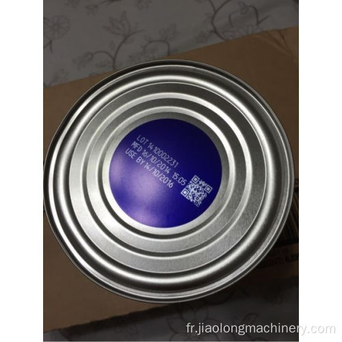 Tin de lait de vente à chaud peut couvrir les couvercles 502 # 401 # Couvercles en métal faisant la chaîne de production